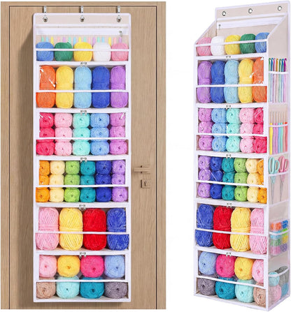Over-the-Door Yarn Organizer